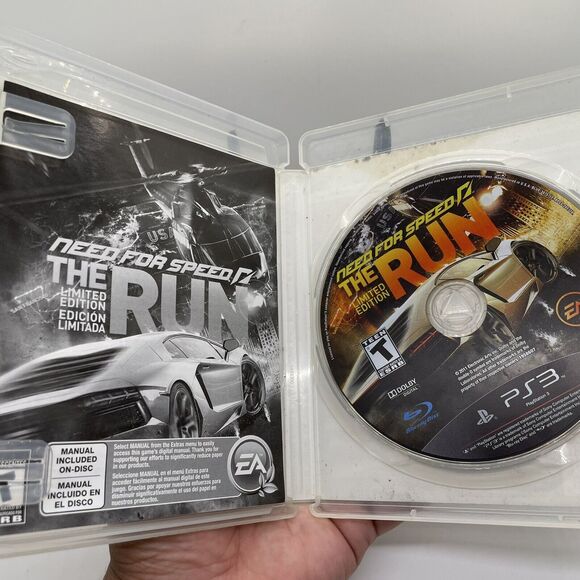Need For Speed The Run Limited Edition Sony PlayStation 3 PS3 CIB - Picture 5 of 10
